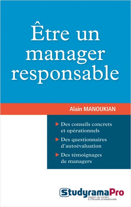 Couverture Devenir un manager responsable